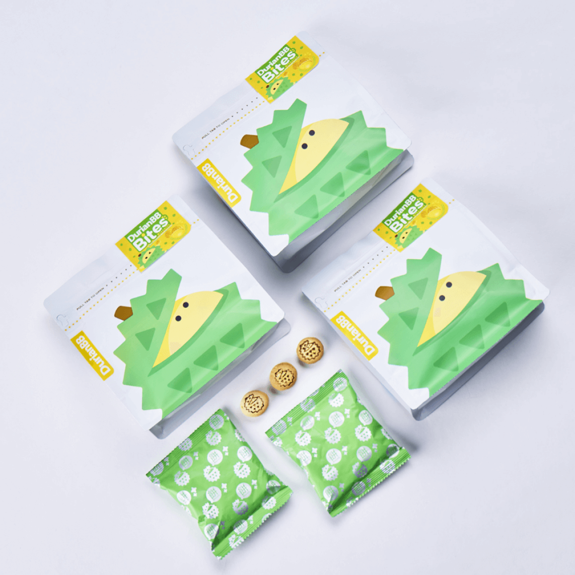 DurianBB Bites Biscuits - Durian Dessert